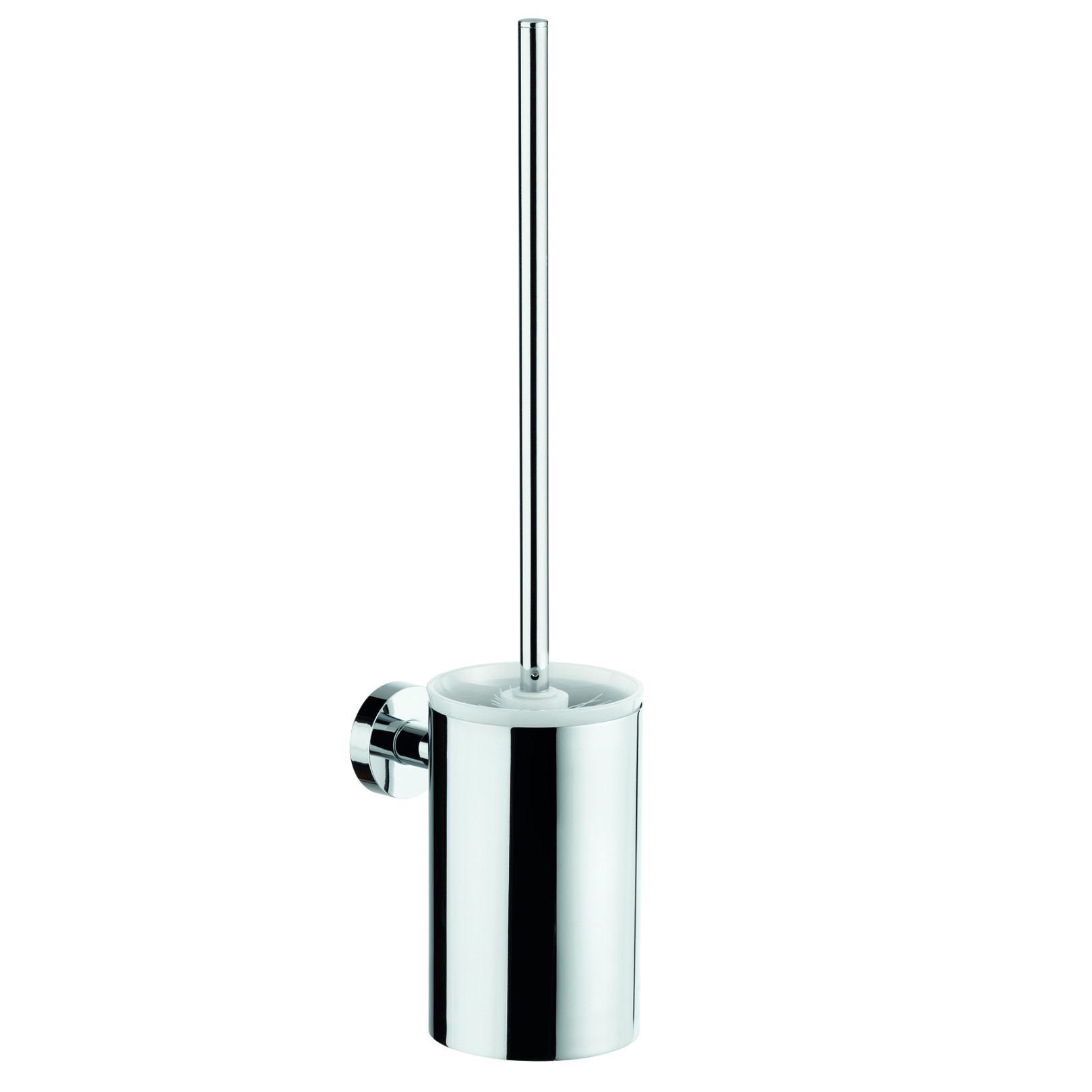 tesa nie wieder bohren WC-Bürstengarnitur PRO 020-V5 verchromt pflegeleicht P02221CR