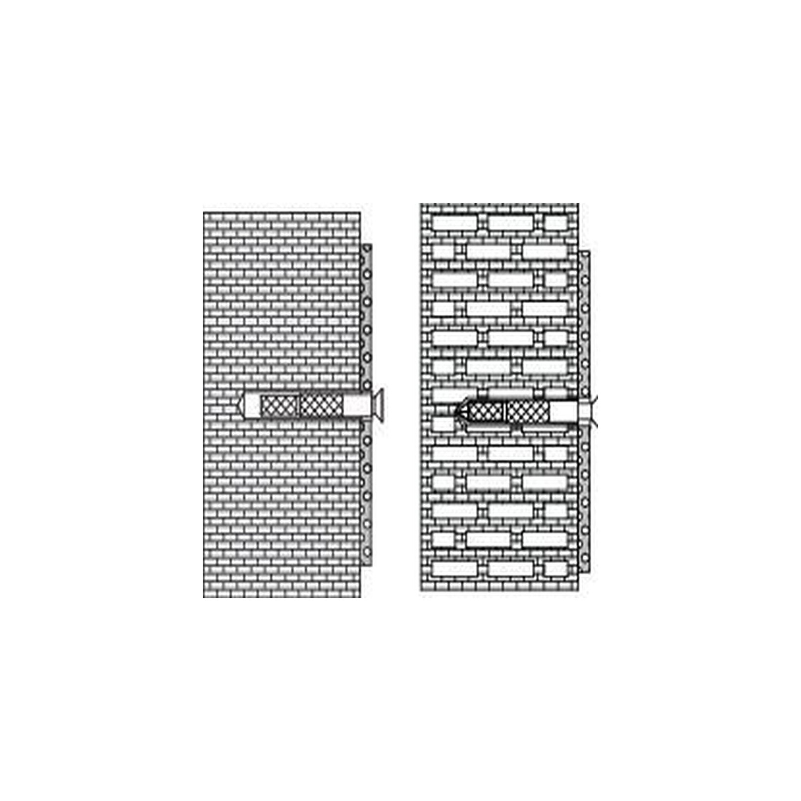 HEWI Befestigungsmaterial BM18.2 Montagezubehör Edelstahl Siebhülse Innengewindehülse 2-teilig BM18.2