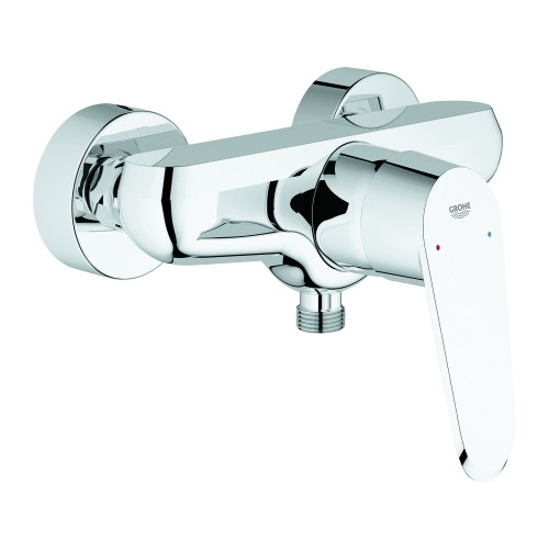 Grohe Brausebatterie Eurodisc C Wandmontage eigensicher SilkMove 46 mm Chrom 33569002