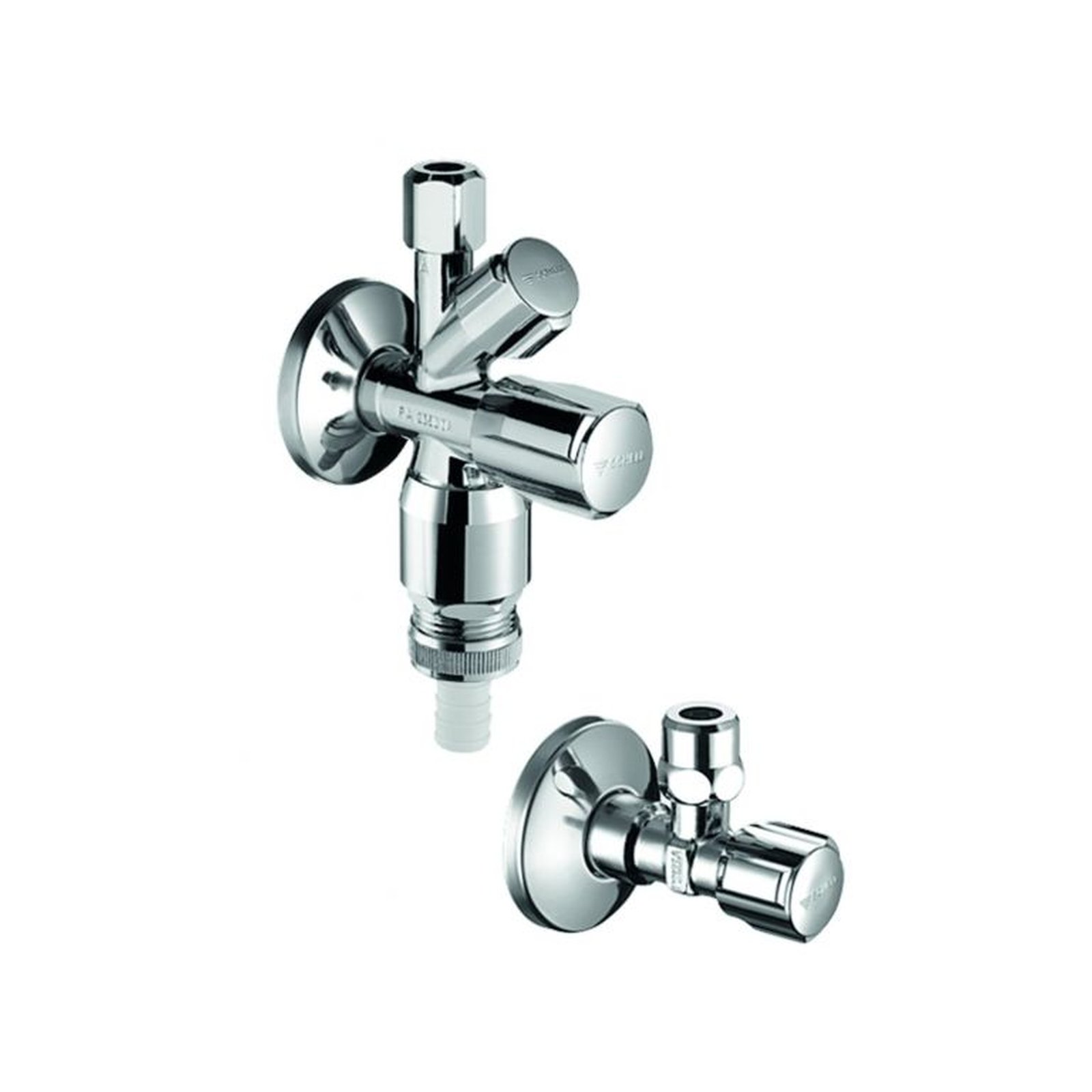 Schell Armaturenanschluss-Set COMFORT Geräteanschlussventil Eckventil DN 15 G 1/2 chrom selbstdichtend 108680699