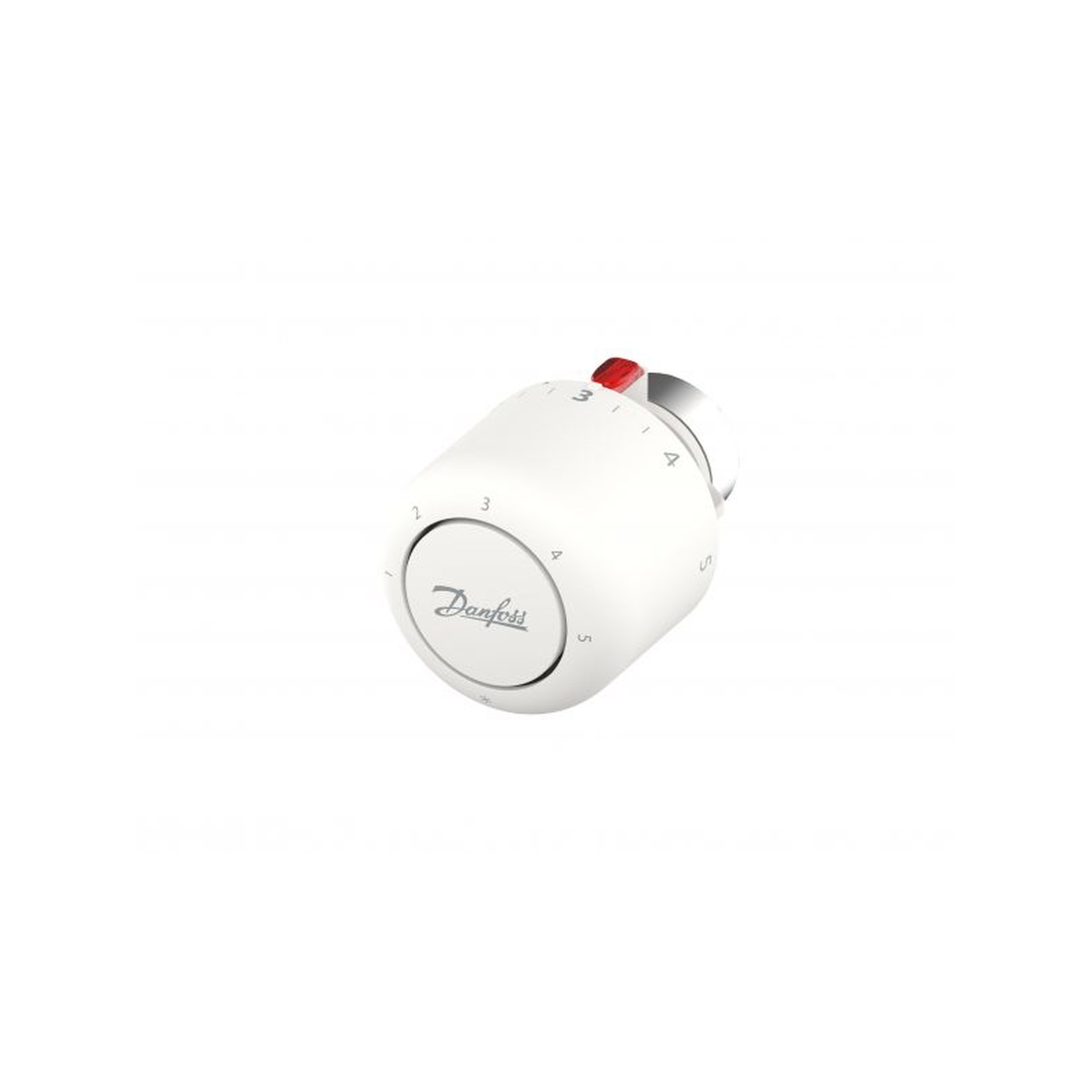 Danfoss Thermostatkopf Aero RA/VL 26 mm gasgefüllt Serviceelement Temperaturbereich 7-28°C Frostschutz weiß 015G4550