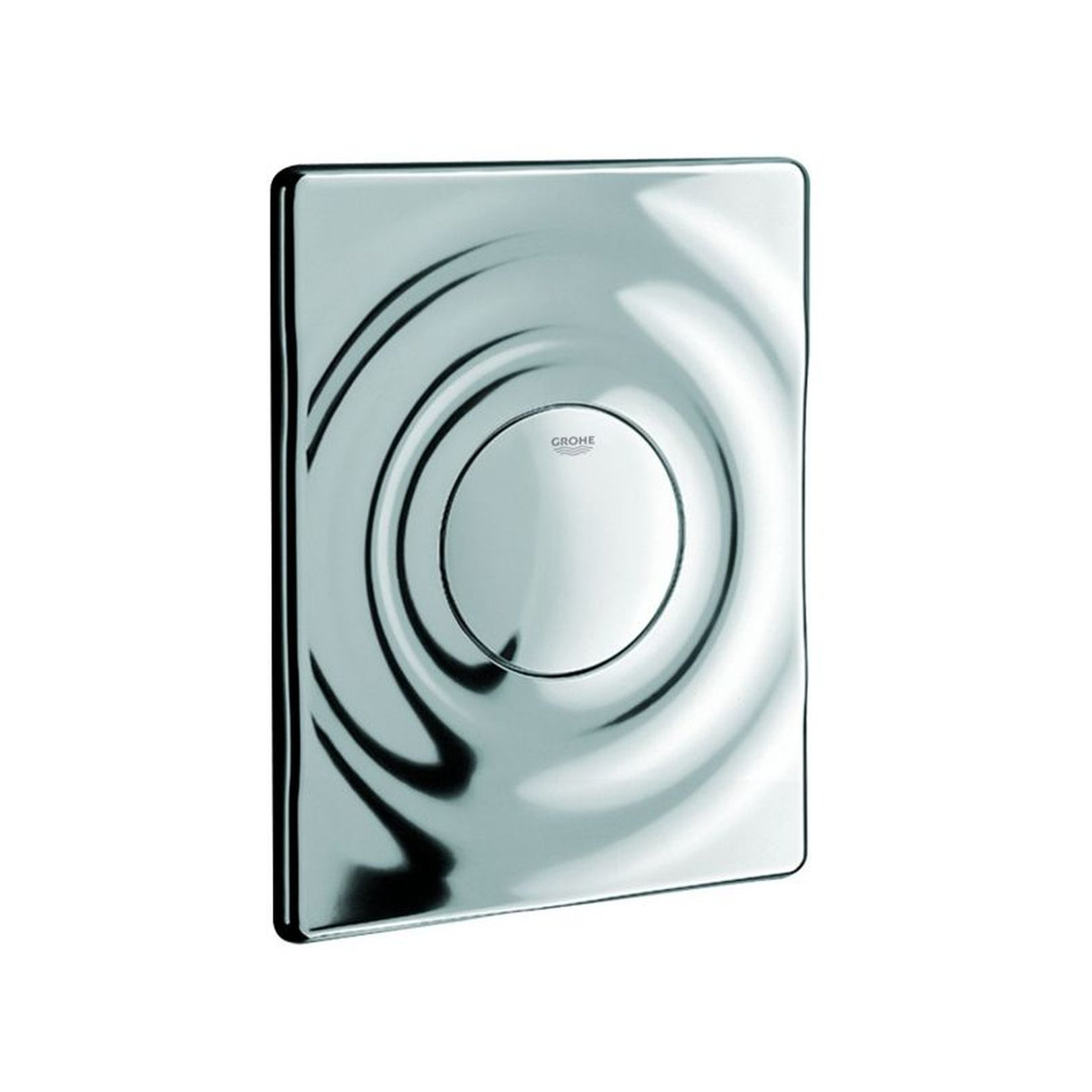 Grohe WC-Betätigungsplatte Surf 37063000 156x197mm chrom Druckknopfbetätigung