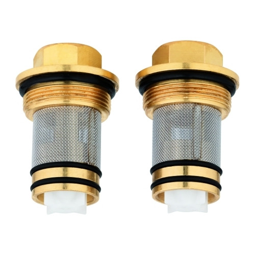 Grohe Rückflussverhinderer Thermostat 14116 DN15 2 Stück chrom 1411600M