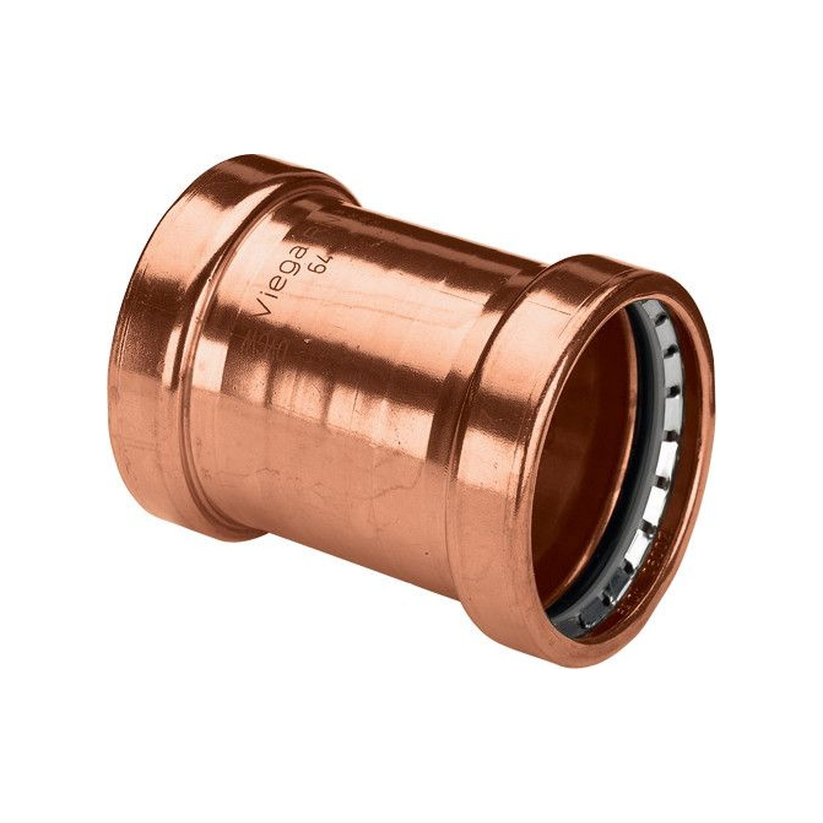 Viega Schiebemuffe Profipress 2415.5 64 mm Kupfer XL SC-Contur EPDM Dichtelemente 577650