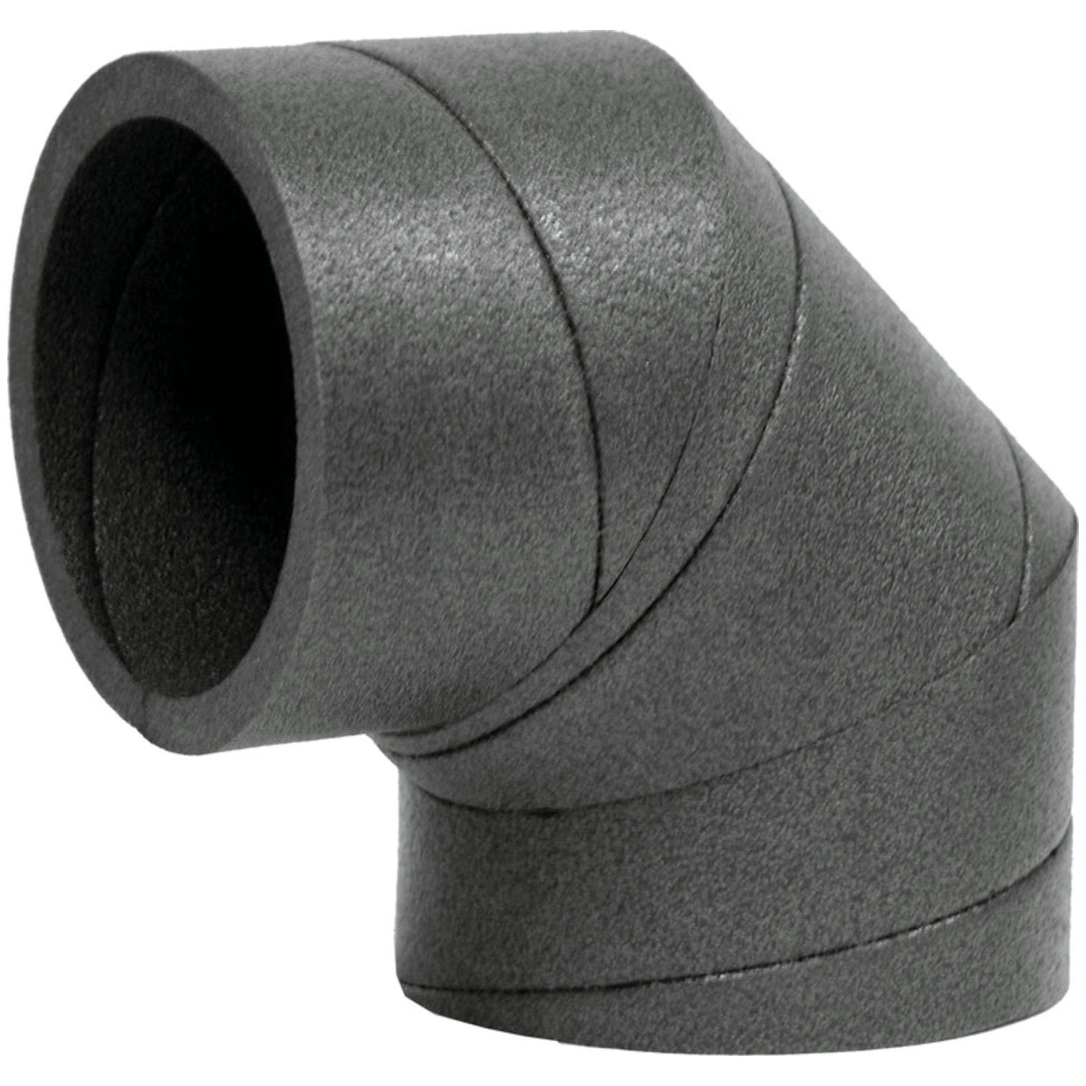 WOLF ISO-Rohrsystem Bogen DN180 90 Grad expandiertes Polyethylen Brandklasse B1 2576011