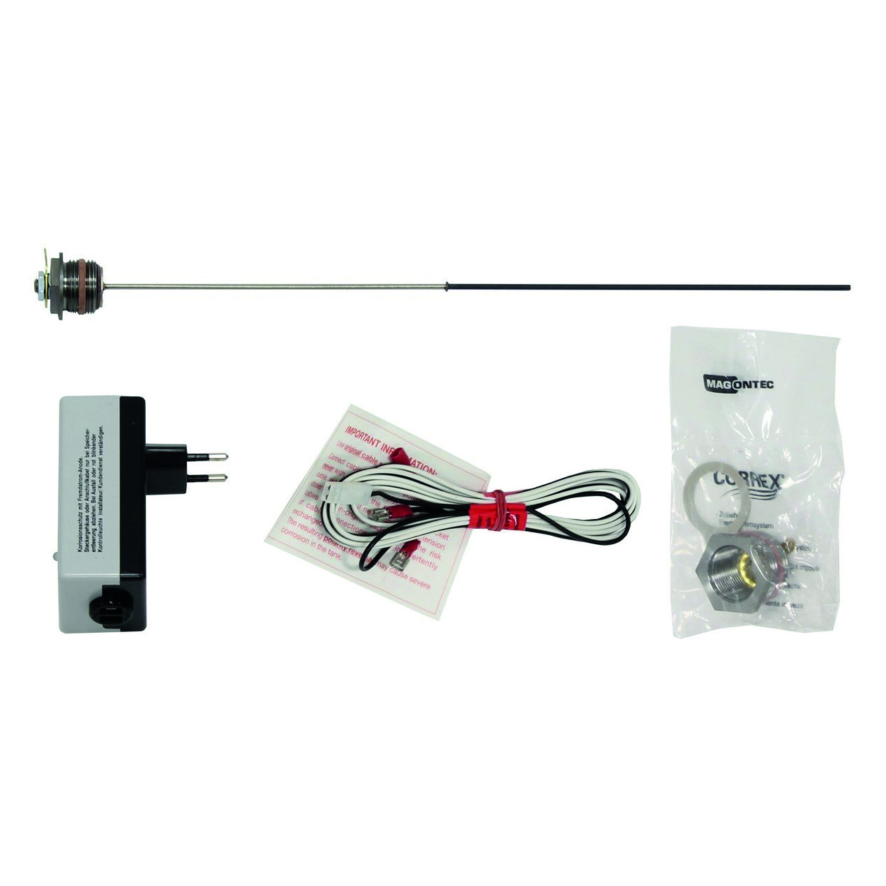 Vaillant Fremdstromanode Universal Warmwasserspeicher M8 Adapter 3-4 43cm 302042