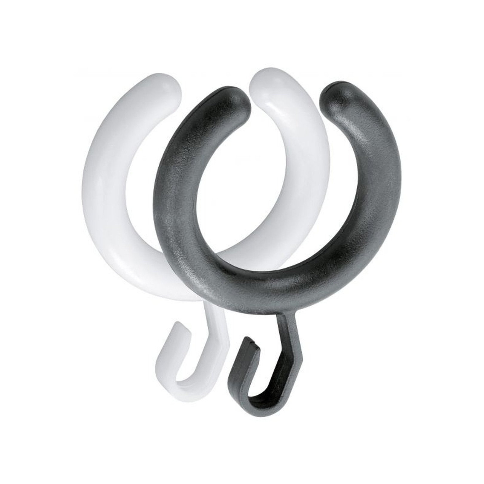 KEUCO Vorhangring Plan 14927, halboffen, VE 10, weiß