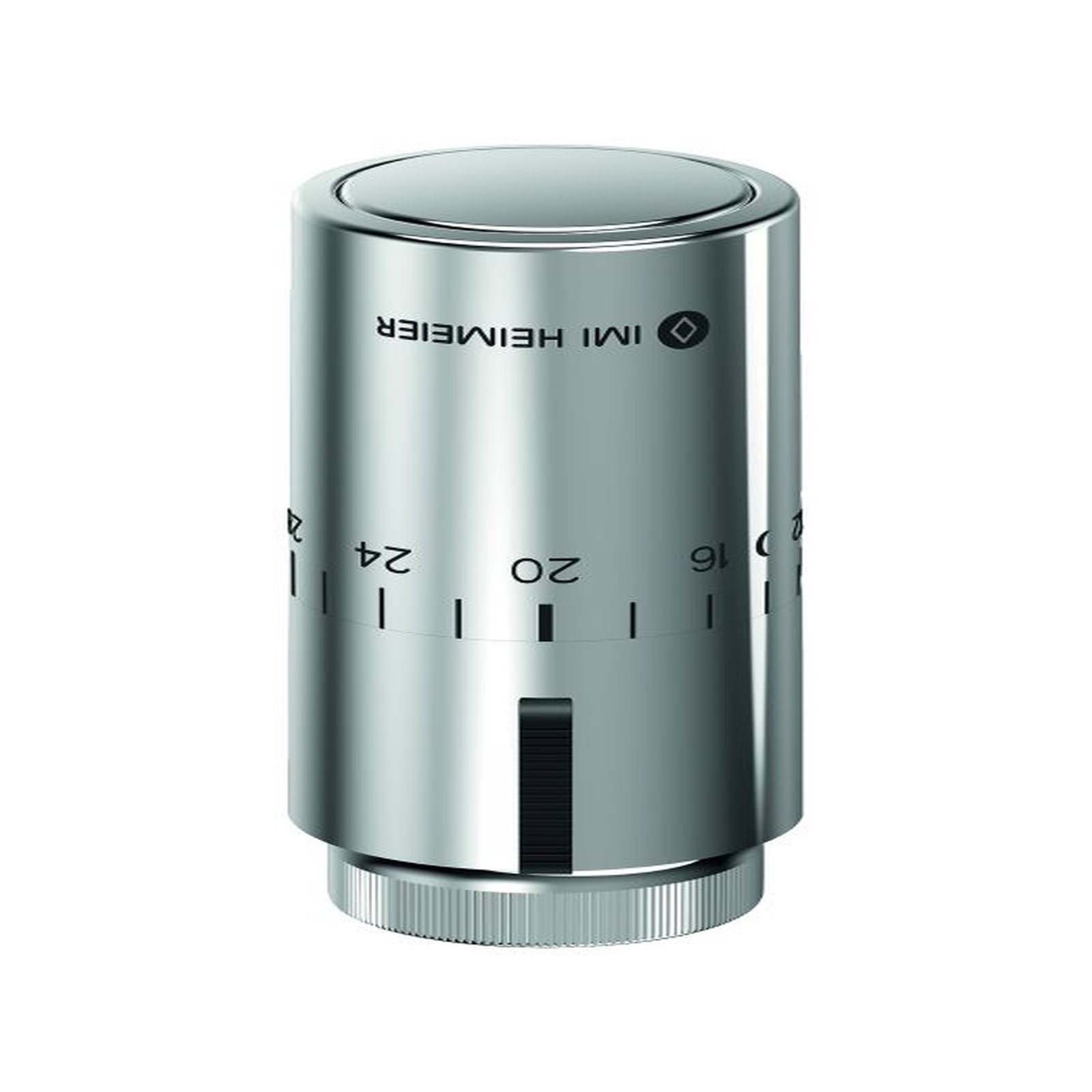 Heimeier Thermostatkopf Halo verchromt 0-Stellung M30x1.5 Frostschutz 7550-00.501