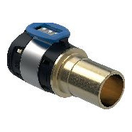 Geberit FlowFit Übergang Mapress Einschubende Rotguss DN25 32mm 28mm Pressindikator 620233001