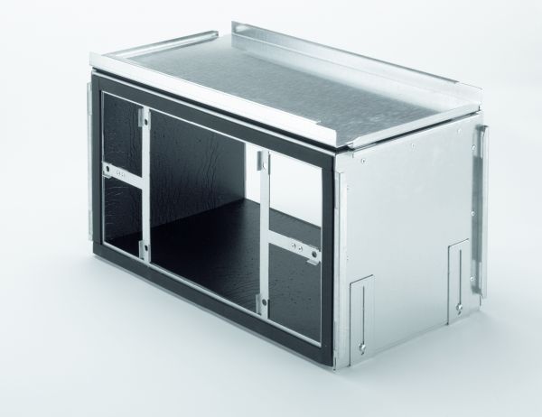 Zehnder Umlenk- und Verteilerkasten ComfoWell CW420 420x230x230 mm Schalldämmung verzinkt 990323620