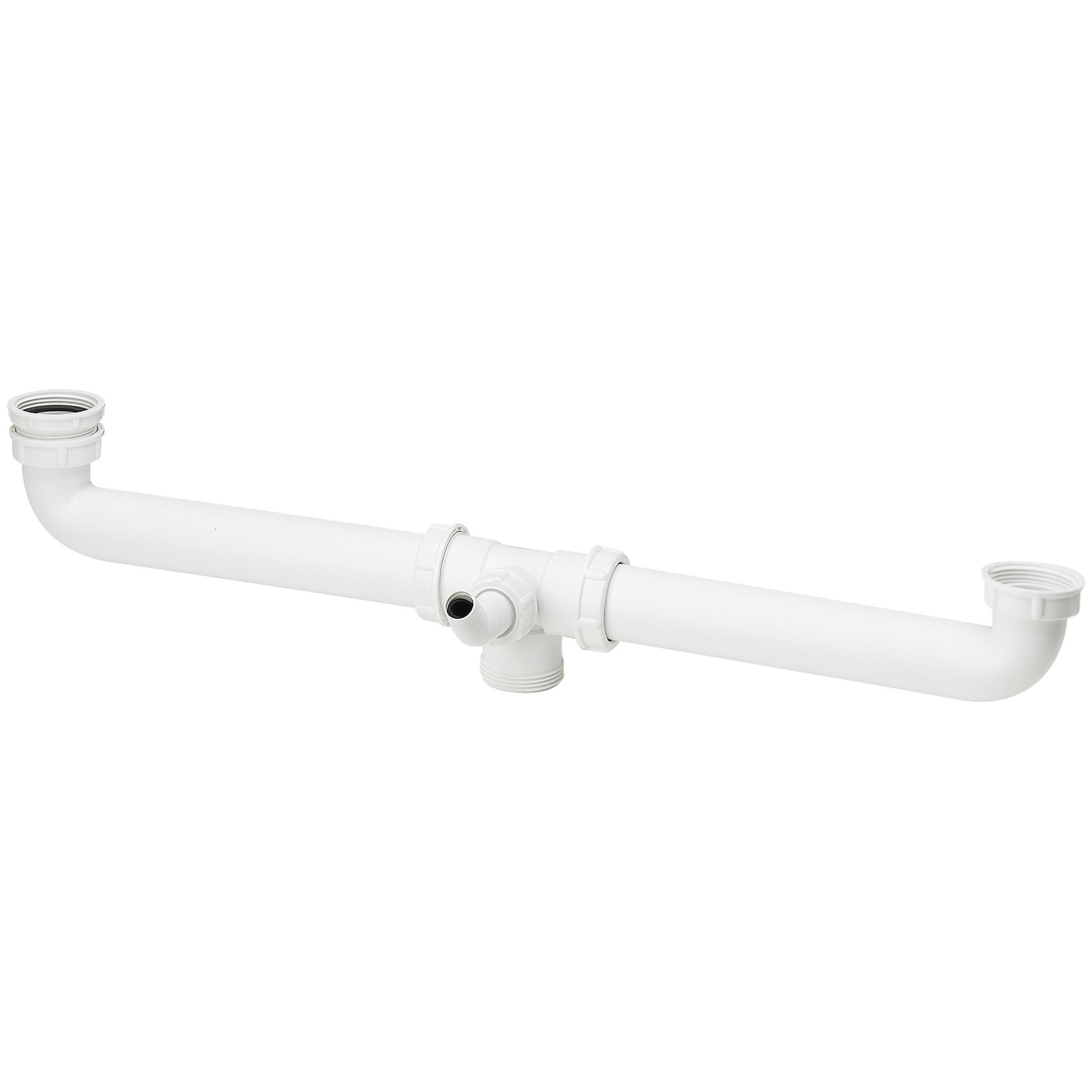 Viega Ablaufverbindung 792 1 1/2x1 1/2 Zoll 180-600 mm Kunststoff Doppelspüle zentrisch Hersteller-Artikelnummer 113063