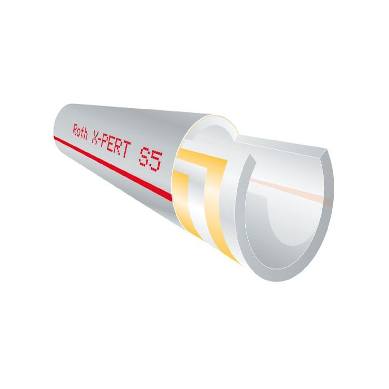 Roth Systemrohr X-PERT S5plus 20mm 5-Schicht Sicherheitsrohr 1135003552
