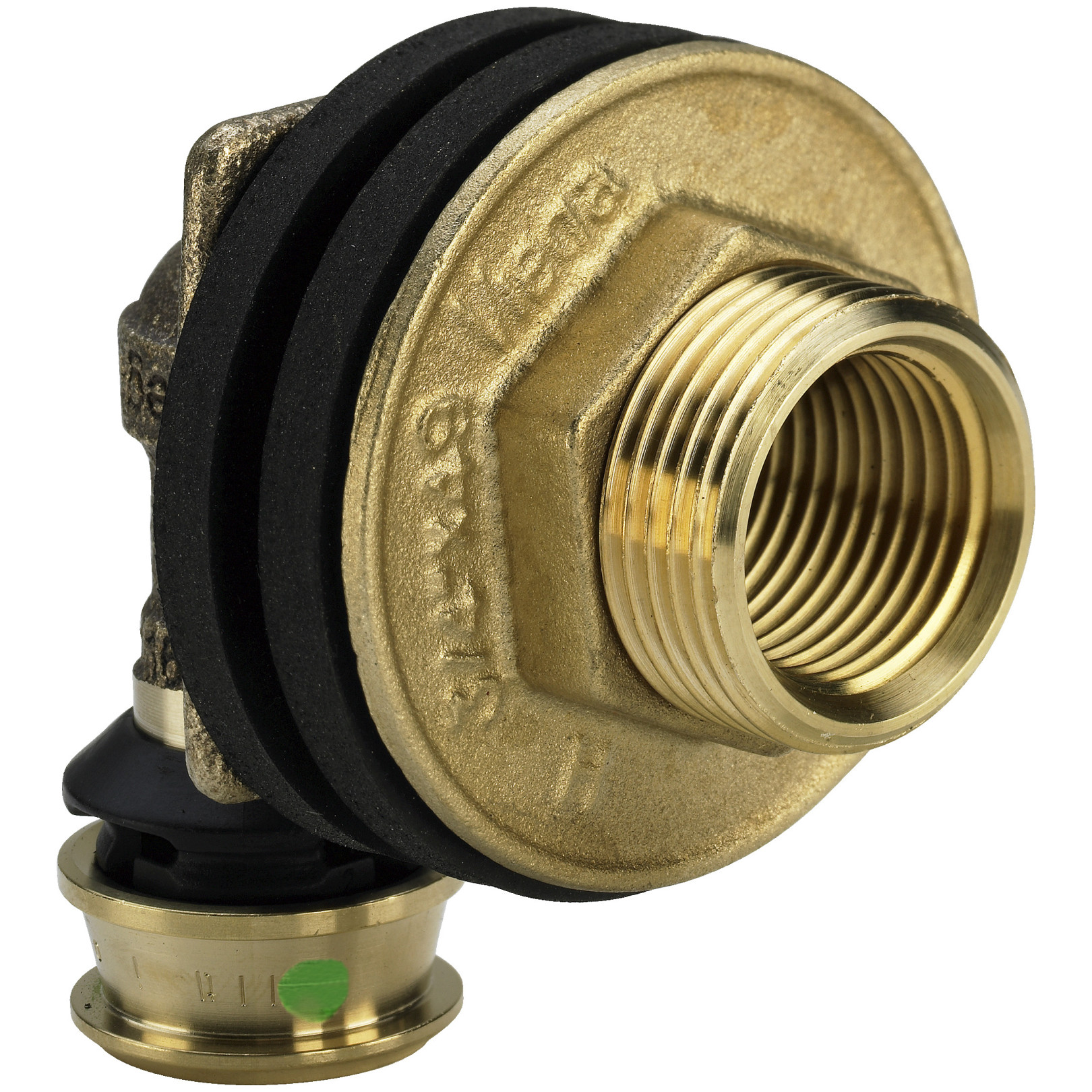 Viega Wanddurchführung Raxofix 5332.11 16x1-2x3-4x18mm SC-Contur Verdrehsicherung Siliziumbronze 647759