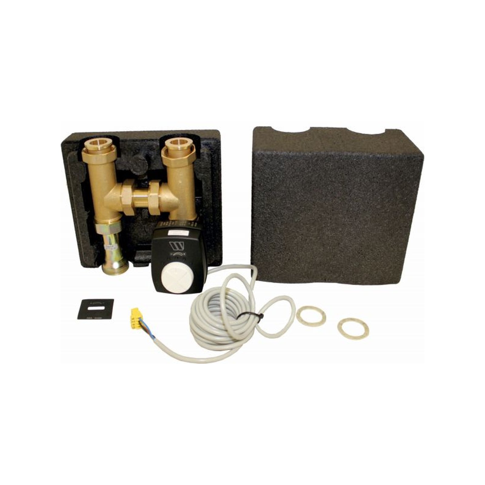 Wolf Verrohrungsgruppe Einspritzschaltung Vorlauftemperaturregelung Gasthermen Mischerkreis 27 kW 1 1/2 Zoll 2072203