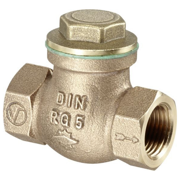 OVENTROP Rückschlagklappe DN32 G1-1-4IG PN16 Rotguss Heizungszubehör 1075010