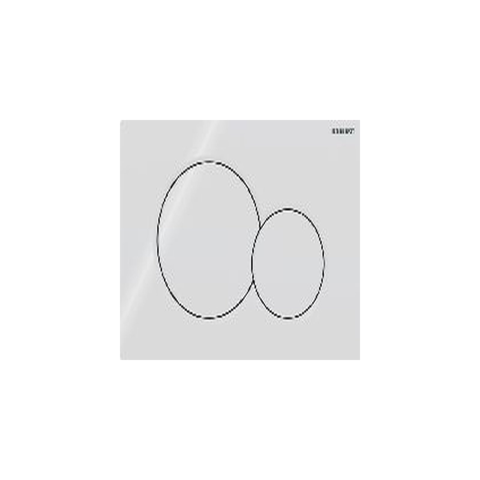 GEBERIT Sigma01 BetPl., für 2-Mengen-Spü weiß GEBERIT Sigma01 BetPl., für 2-Mengen-Spü weiß