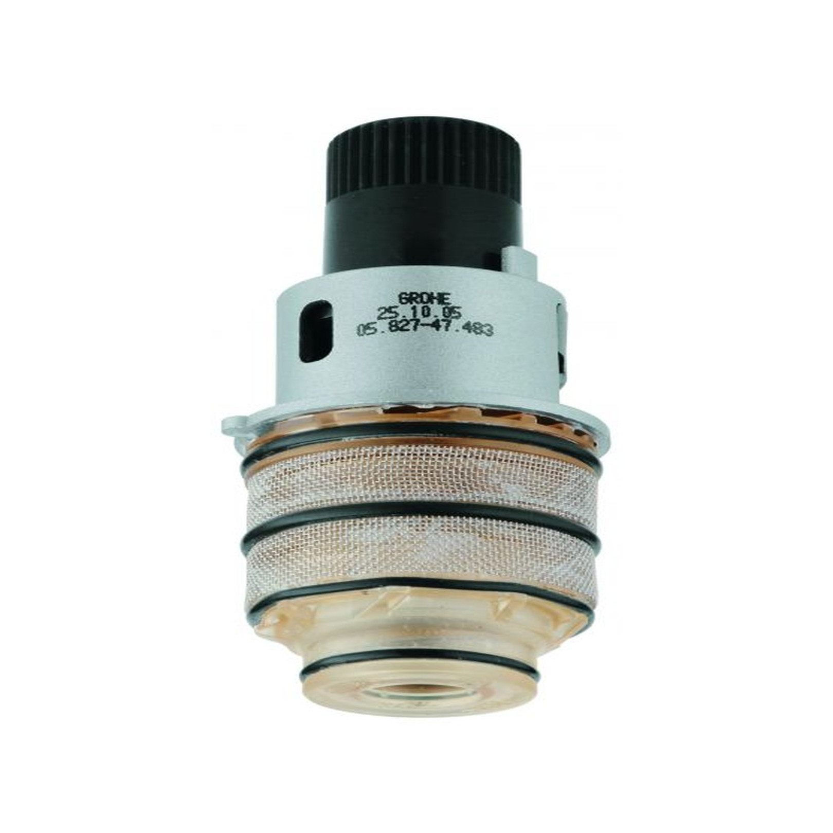 Grohe Thermostat-Kompaktkartusche 3/4 Zoll Grohtherm Serie TurboStat Dehnstoff-Thermoelement 47483000