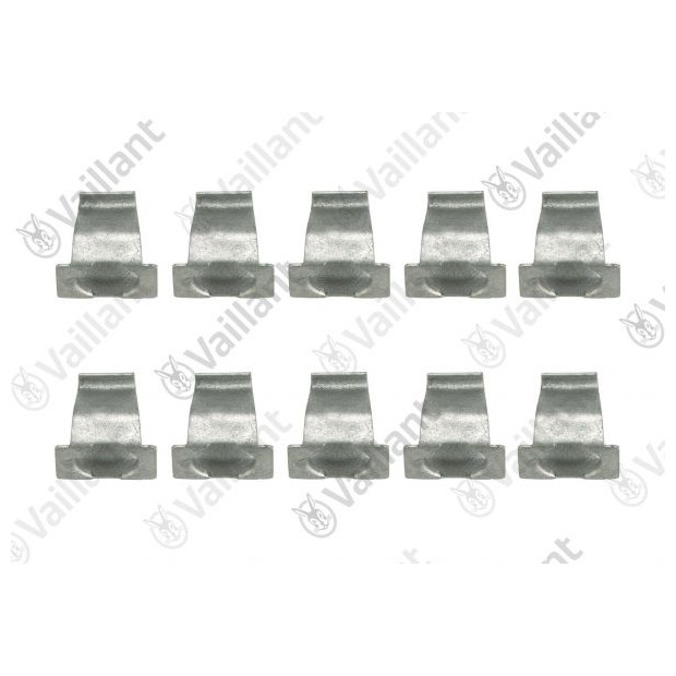 Vaillant Klammer 10 Stück Ersatzteil Heizungszubehör Befestigung 219620