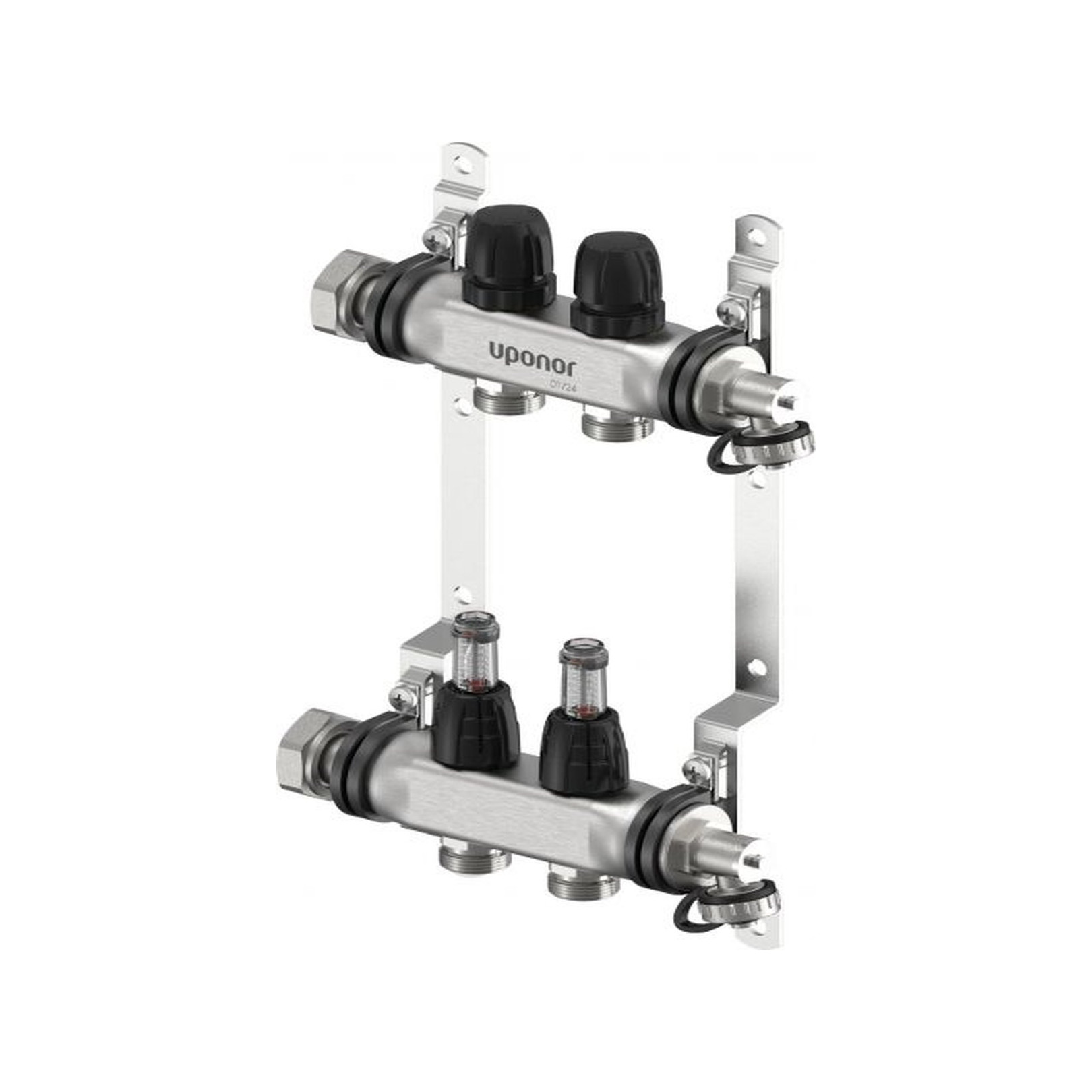 Uponor Vario S Verteiler 2 Heizkreise FM G3/4 Euro G1 1140833