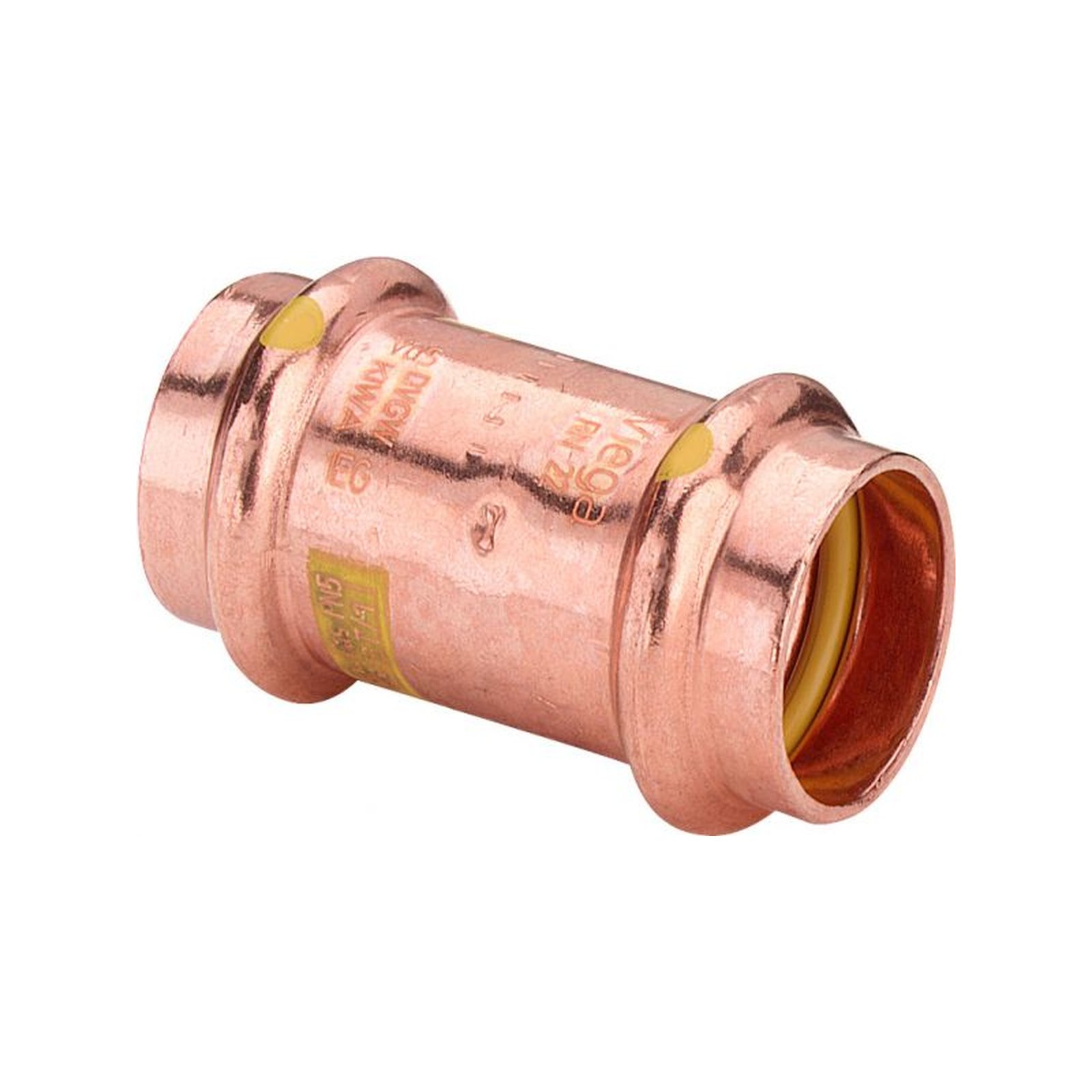 Viega Profipress Muffe G 2615 54 mm Kupfer SC-Contur Dichtelement HNBR 346546