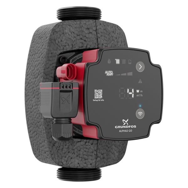GRUNDFOS Heizungspumpe ALPHA2 GO 25-40 180 Hocheffizienzpumpe PWM 220-240V 93074249