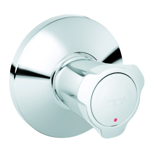 Grohe Costa UP-Ventil Oberbau 1-2-3-4-1-Zoll Einbautiefe 20-80mm chrom Markierung rot 19809001