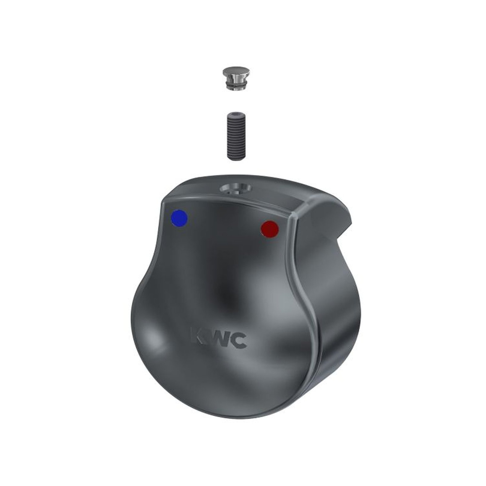 KWC Aquarotter Griffdruckkappe AQUAMIX komplett Markierungsstopfen 2000104775