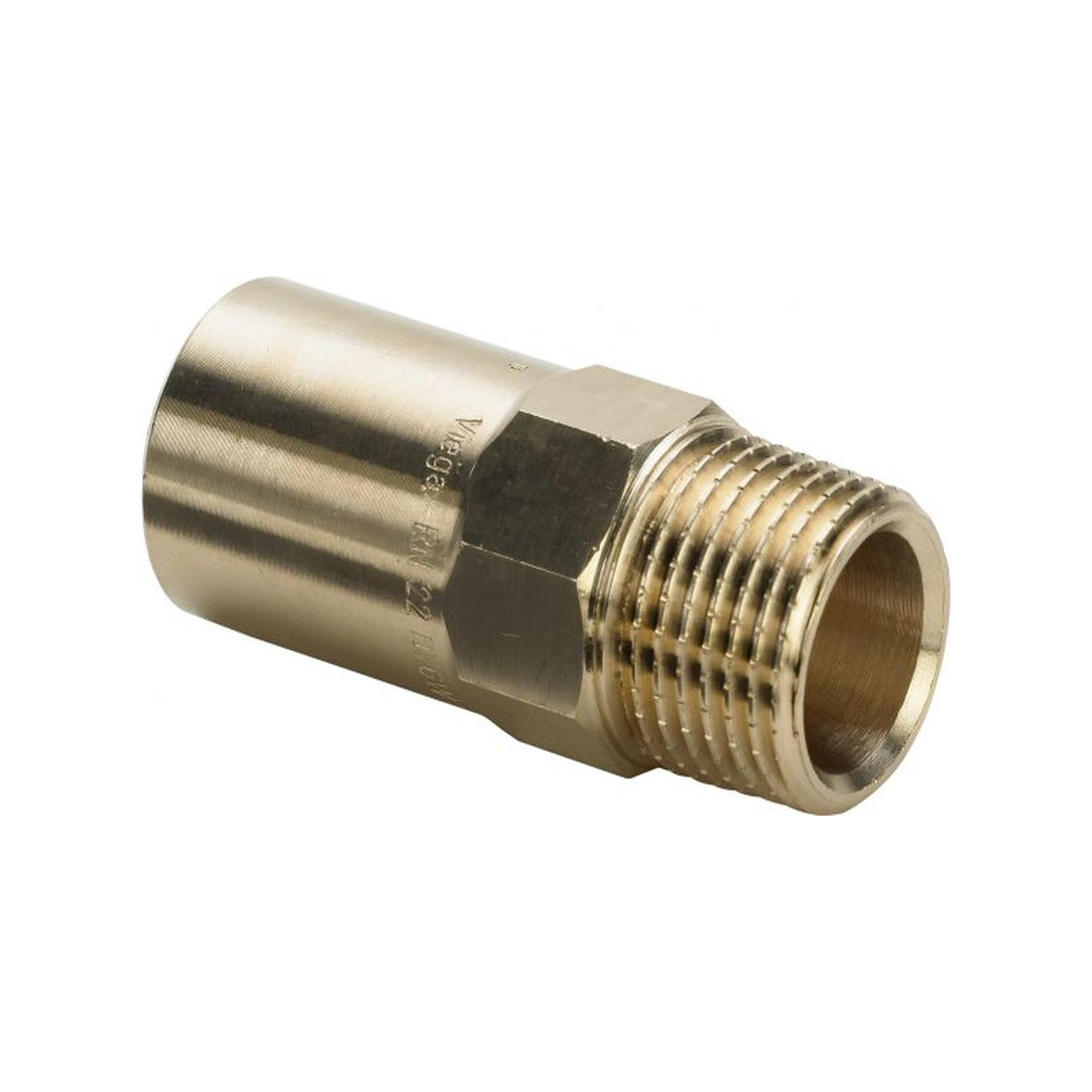 Viega Pressfitting Sanpress 2211.1 Einsteckstück 12mm 1/2 Zoll AG Siliziumbronze SC-Contur 291310