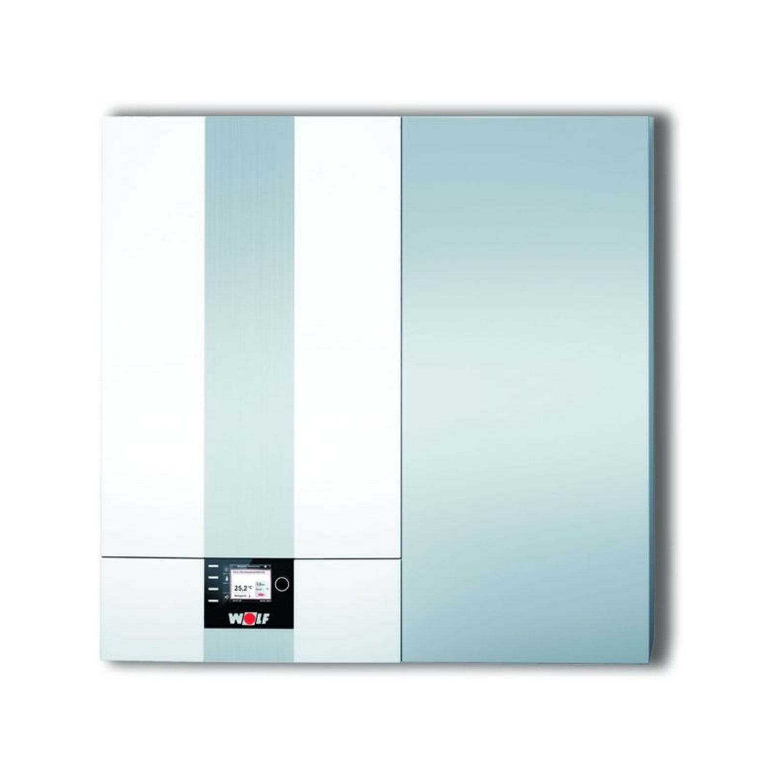 Wolf Gasbrennwert-Zentrale CGW-2-24/140 24kW Schichtenspeicher Edelstahl Wärmetauscher 8615021