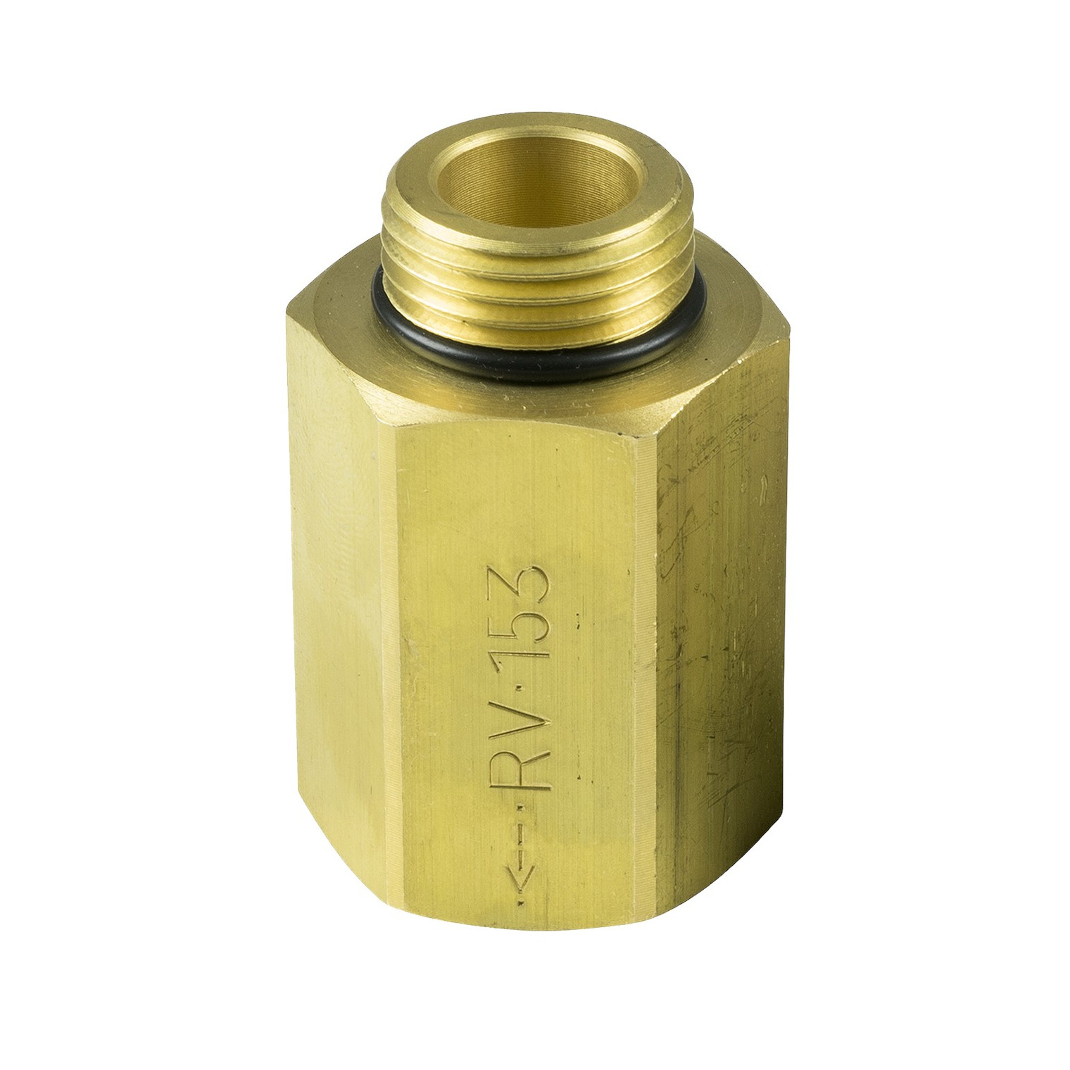 Grundfos Rückschlagventil Zubehör Zirkulationspumpe R1-2xRp1-2 Messing 96433904