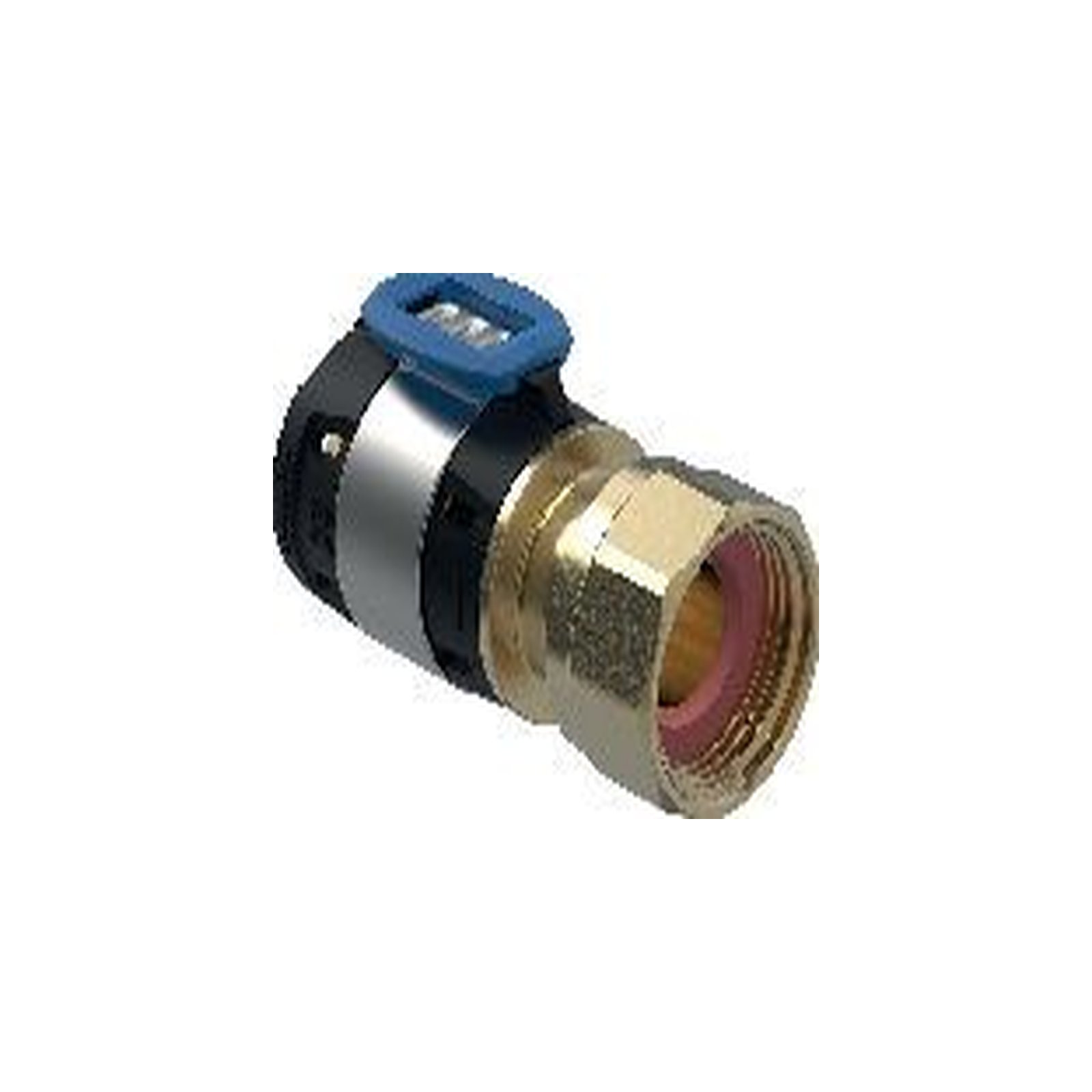 Geberit FlowFit Übergang Überwurfmutter Siliziumbronze 20mm 1 1/2 Zoll Pressindikator 620671001