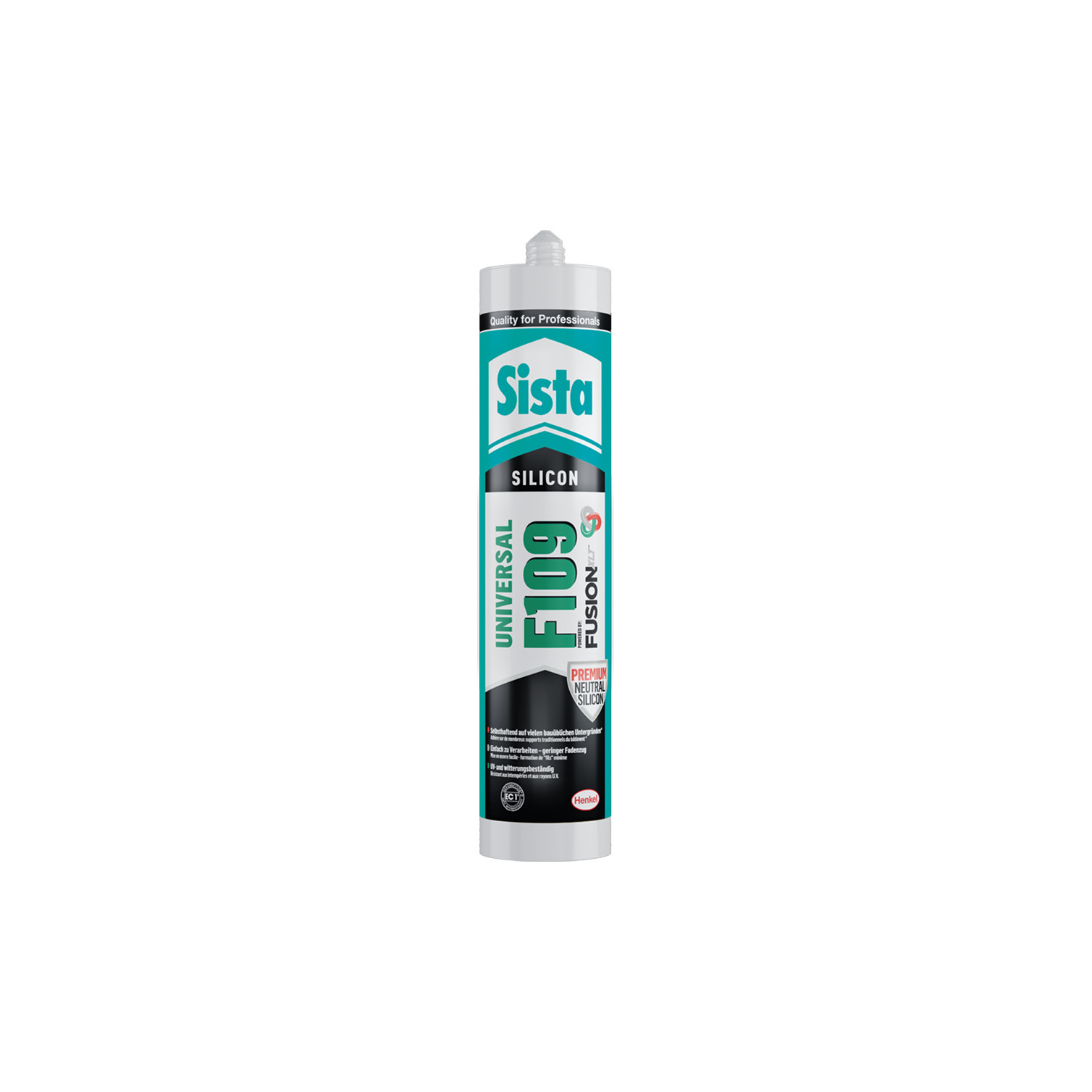 Walraven Silikon Sista F109 Universal 300ml neutralvernetzend Fusion silbergrau HE-SF9SI