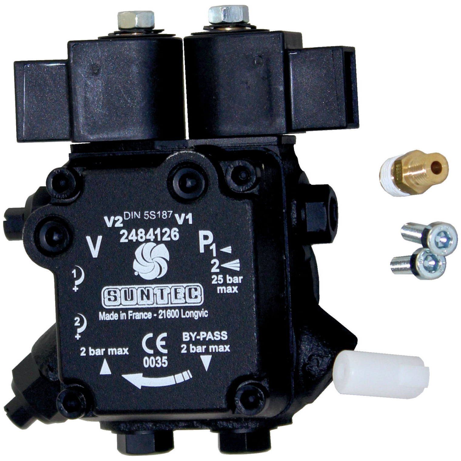 WOLF Ölpumpe COB-20-40 Magnetventile Ersatzteil 8905730