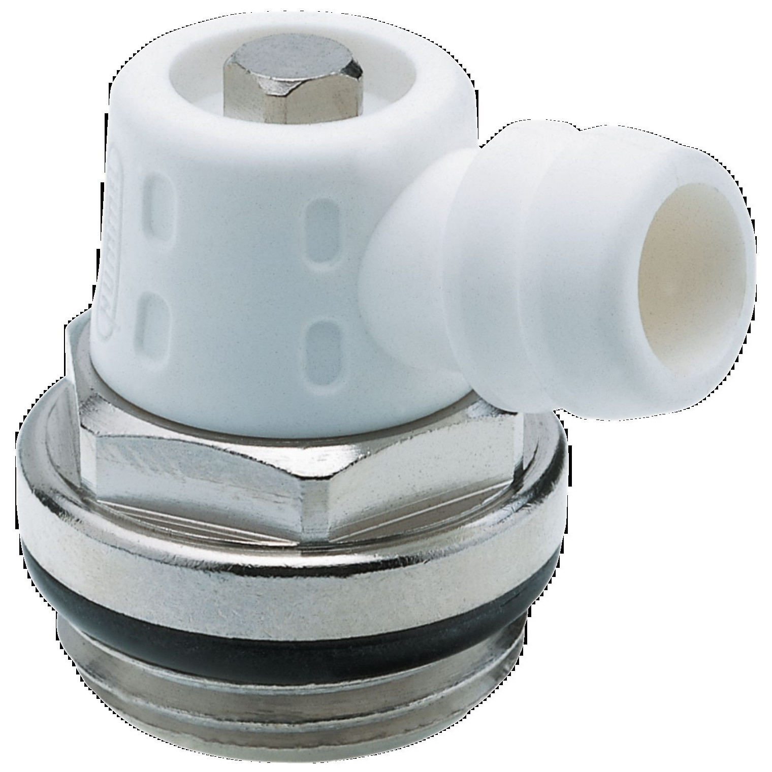 Hummel Entleerungsventil G3/8 drehbar O-Ring-Abdichtung Messing vernickelt 2540380001