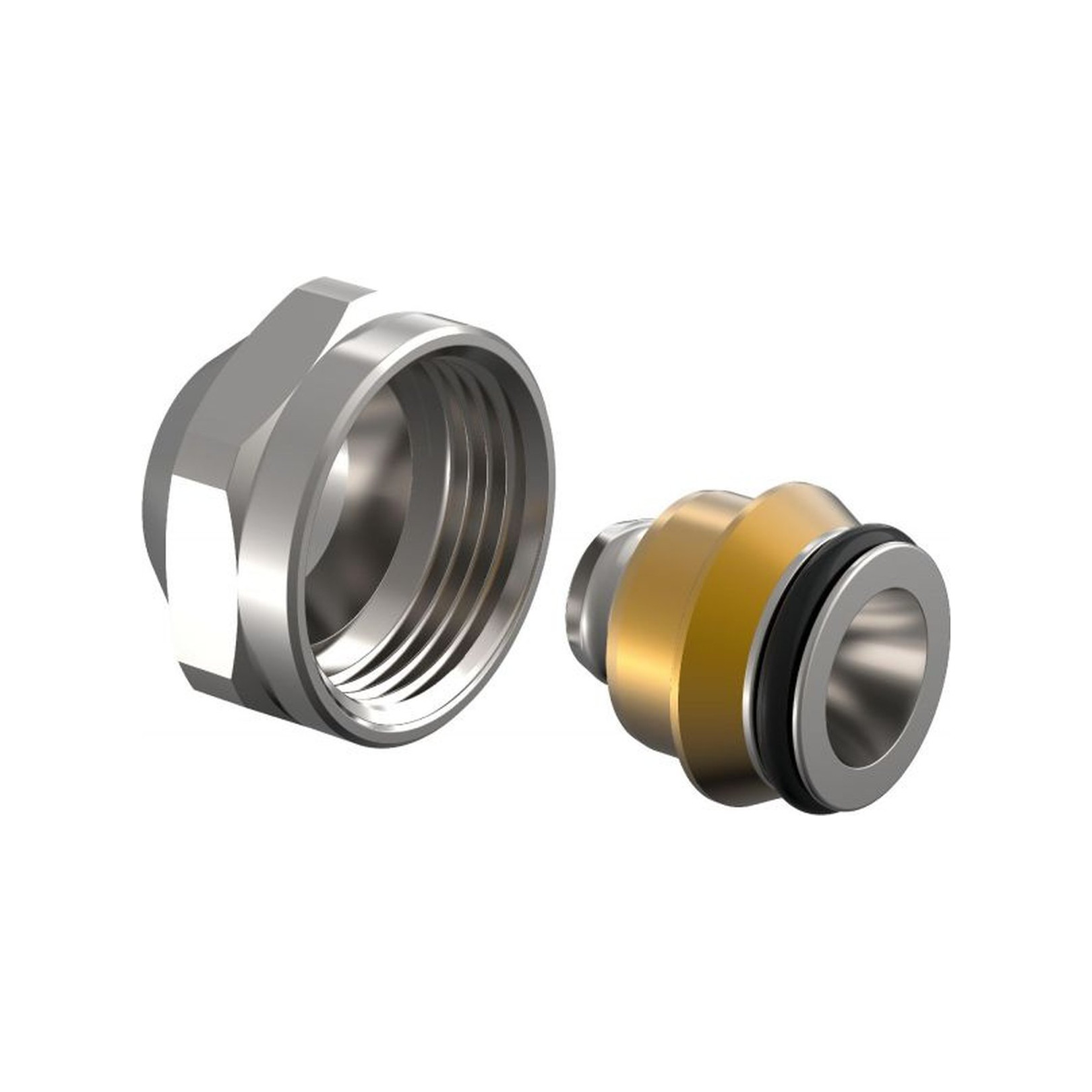 Uponor Uni-X Verschraubung MLC 16-3-4-FT Euro Messing verzinnt 1058090