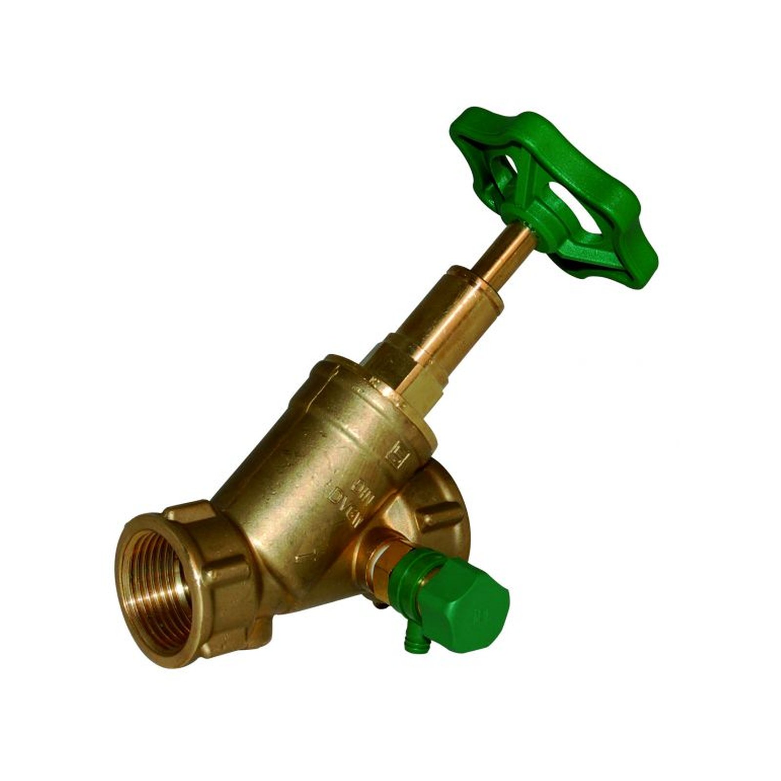 AALBERTS Freistromventil SEPP-DIN-BASIS Mod.1407 DN32 steigende Spindel Entleerung DVGW 0048922