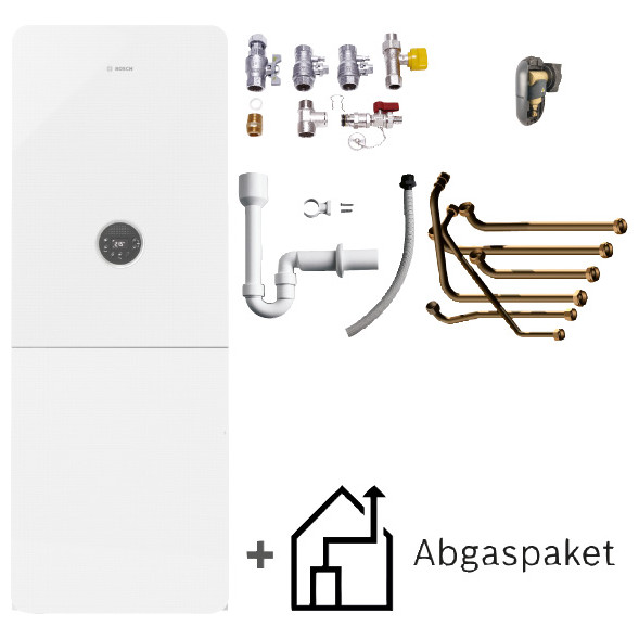 Bosch Gas-Brennwertpaket GC5300i WM 17 kW XL-Paket 7739620376