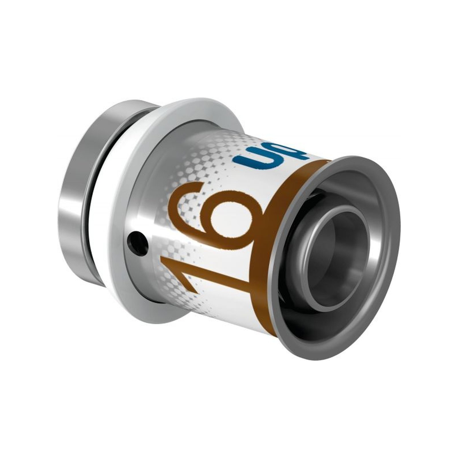 Uponor Pressfitting Endstück S-Press PLUS 32 mm Edelstahlpresshülse DVGW zertifiziert 1070624