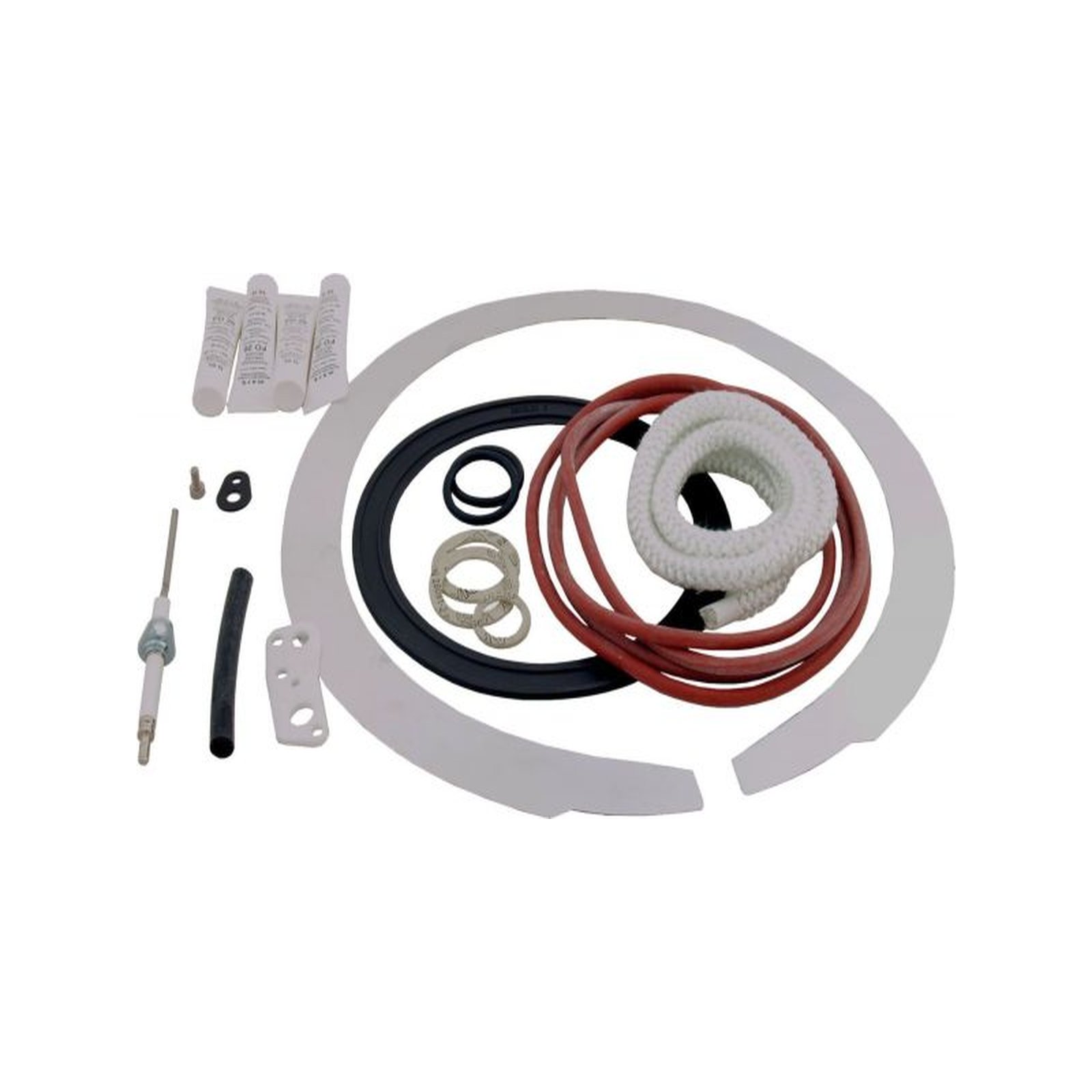 Wolf Wartungsset Gasbrennwertkessel TGB-40/60 Original Ersatzteile Überwachungselektrode Dichtungen 8602725