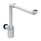 Geberit Geruchsverschluss Tauchrohr Raumsparmodell d32 G 1 1-4 weiss-alpin 151116111