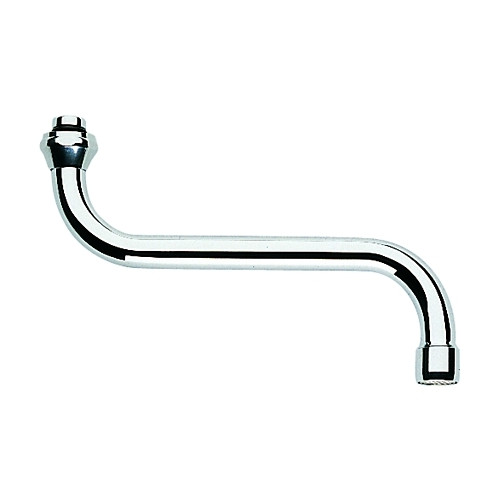 Grohe S-Auslauf 13084 Küchen-Wandbatterie 200 mm DN15 chrom Bogenauslauf Mousseur 13084000
