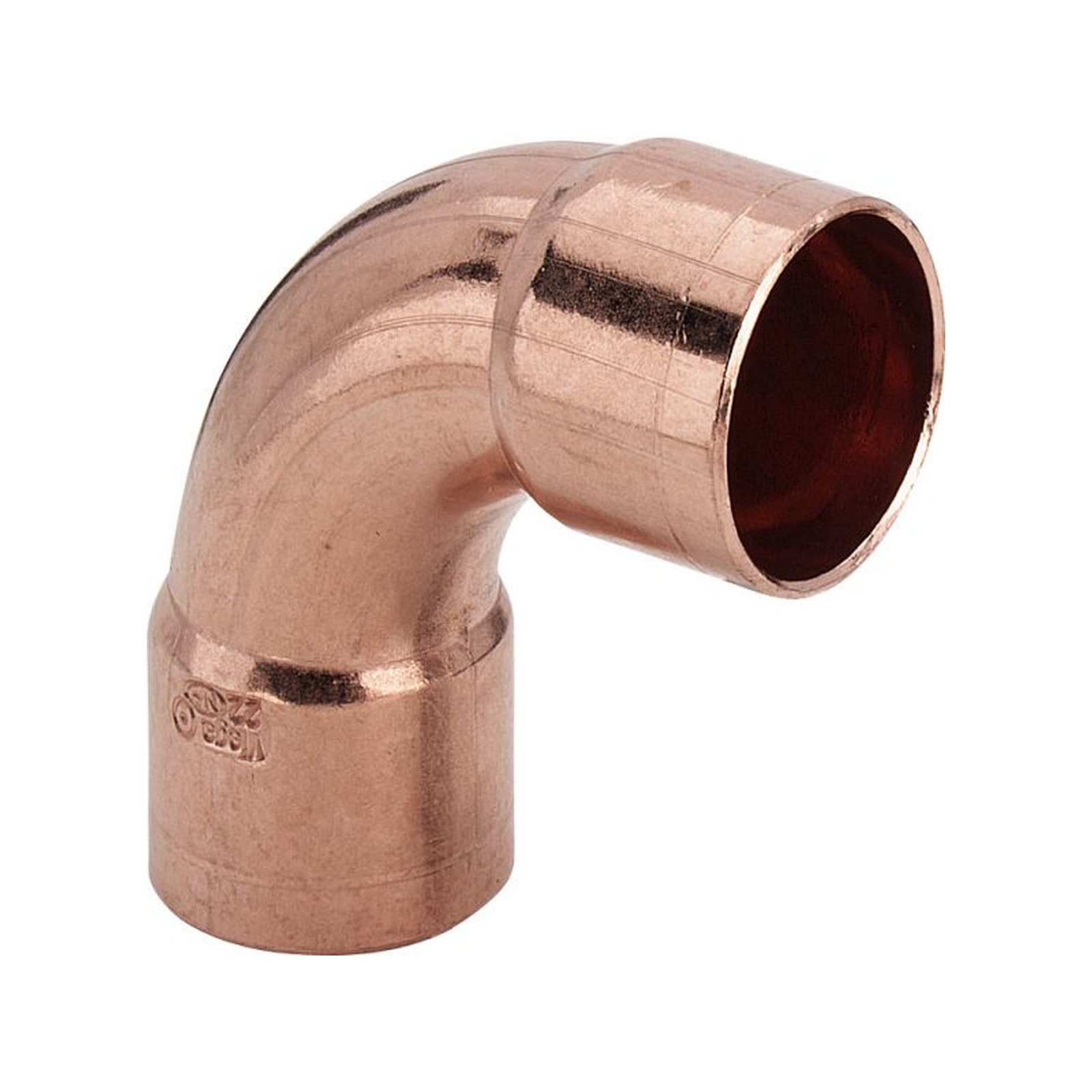 Viega Bogen Kupfer 90 Grad 54 mm Lötfitting Muffe Hersteller-Artikelnummer 104115