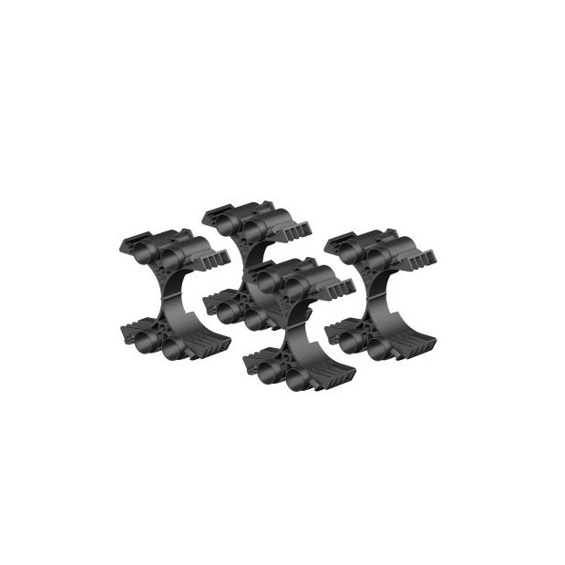 DOYMA Dichtungssystem DOYMAfix Zwischensegment 4er Set Verlängerung Wandstärken ueber 500mm 599076100400