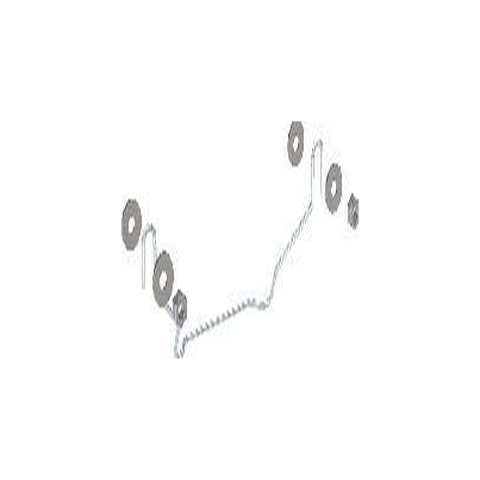 Geberit Befestigungsset Halbsäule Waschtisch Kerafix 28 cm Bügel M10 Muttern Unterlegscheiben 551081000