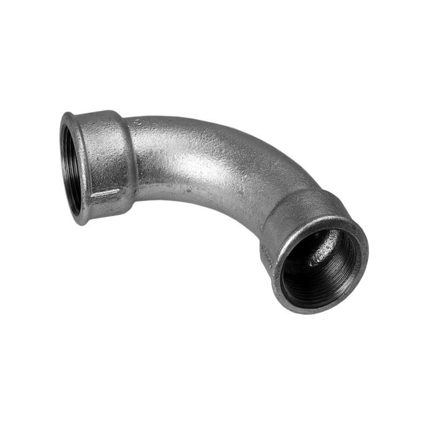 Schmidt Hermann Temperguss-Bogen Nr.2 1-Zoll 90-Grad 2-IG verzinkt 13002025