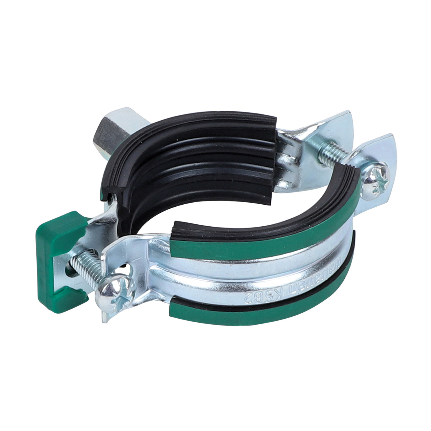 Walraven Rohrschelle KSB2 36-39 mm EPDM M8/M10 ZweischraubenSchelle 3396039