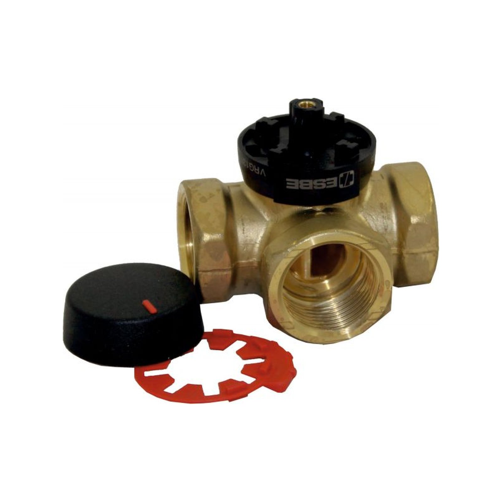 Wolf 3-Wege-Mischer DN32 Messing kvs 16 Rücklaufumschaltventil 2744675