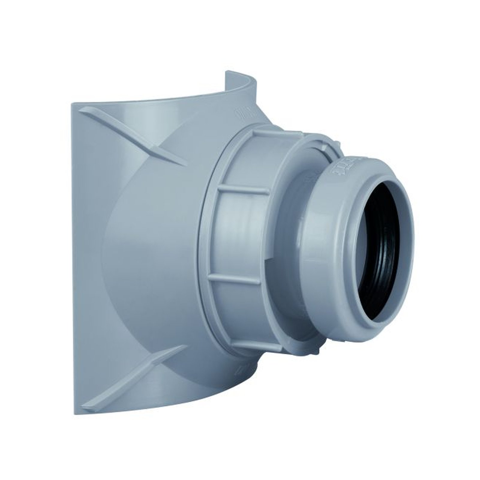 Airfit Schraubabzweig DN 110x40 21040AZ Polypropylen EPDM Abdichtung heißwasserbeständig grau 21040AZ