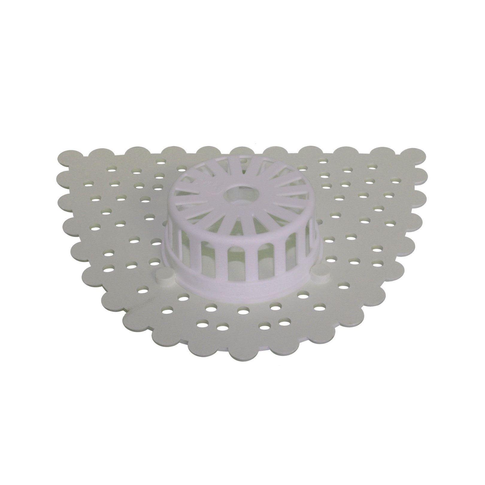 Köro Urinal Schmutzfänger Typ E Weiß Kunststoff 25x2 cm 125050001
