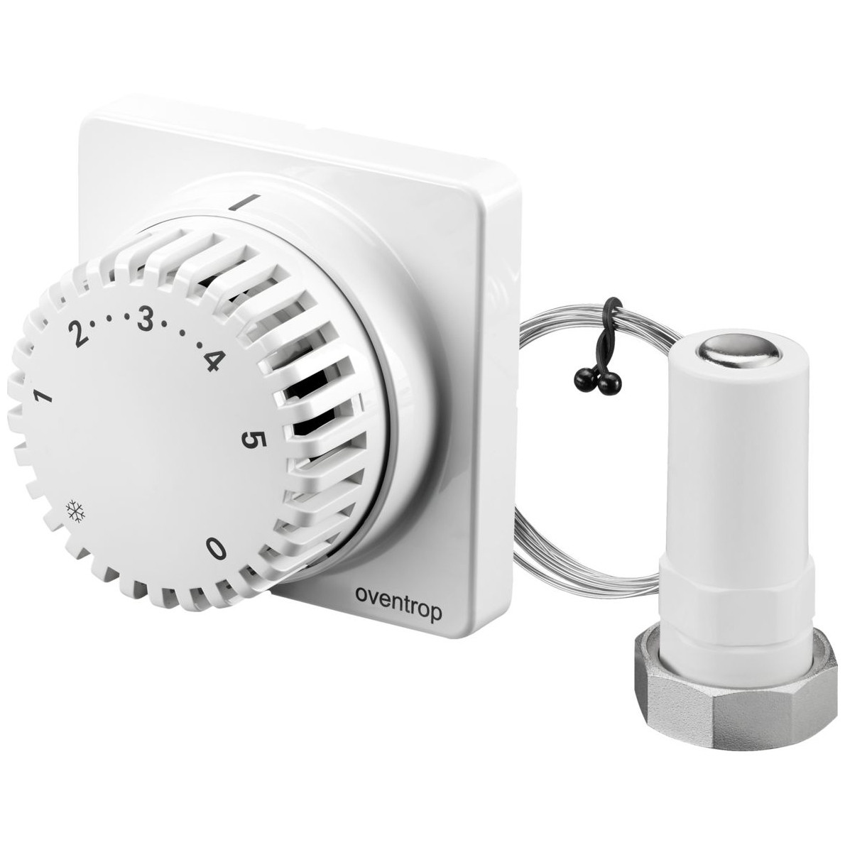 Oventrop Thermostat Uni FH Fernverstellung M30x1.5 2m 7-28°C Nullstellung weiß 1012295